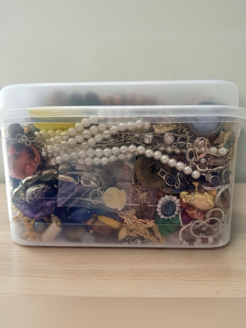 Big Mystery Jewelry Bundle Box - 5+ Lb Mix Assortment Lot - Vintage Y2K Boho